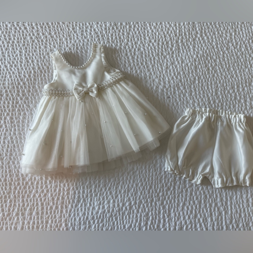 Flower Girl Dress with Bloomers